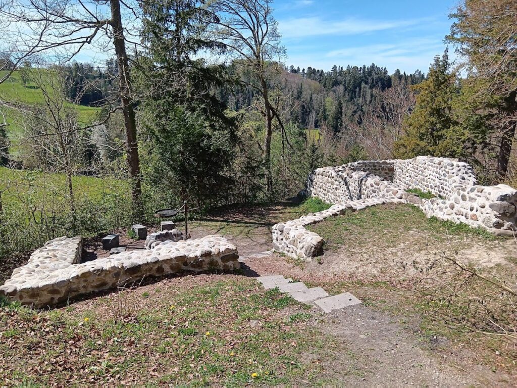 Old Ramschwag Castle Ruin: A Medieval Spur Castle in Switzerland 2 Old Ramschwag castle ruin