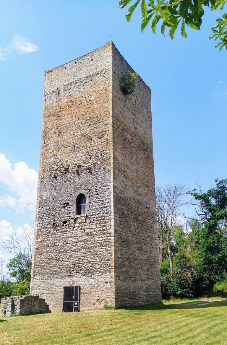 Untere Sachsenburg: A Medieval Hilltop Castle in Germany