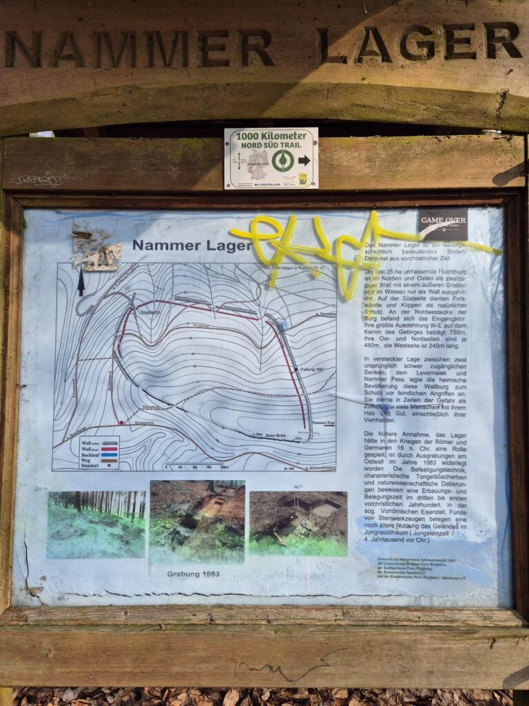 Nammer Lager: A Pre-Roman Iron Age Hillfort in Germany 4 Nammer Lager