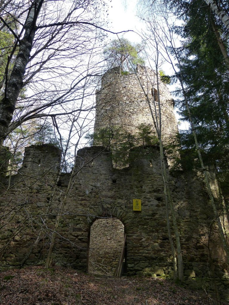 Grünburg Castle Ruins: A High-Medieval Twin Castle in Austria 2 Burgruine Grünburg