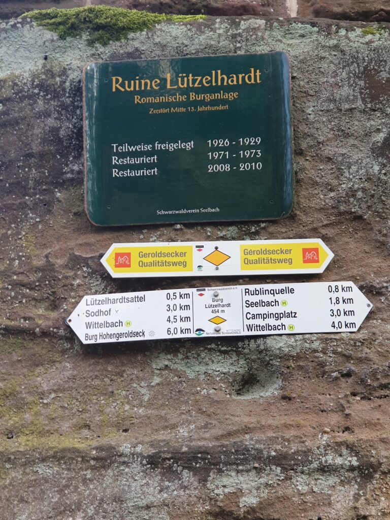 Lützelhardt Castle: A Medieval Pass-Road Fortress in Germany 5 Lützelhardt Castle