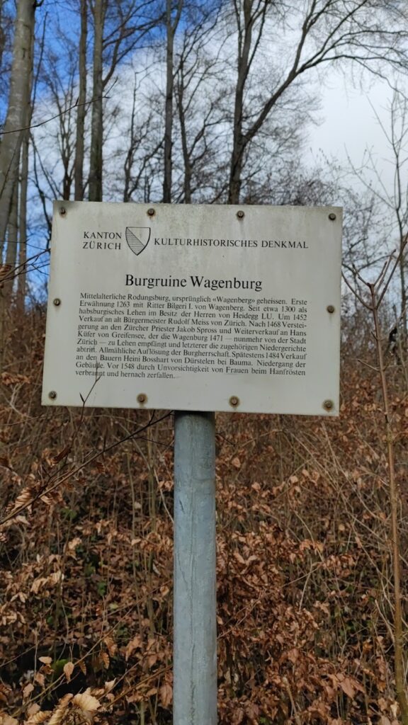 Wagenburg, medieval castle ruin