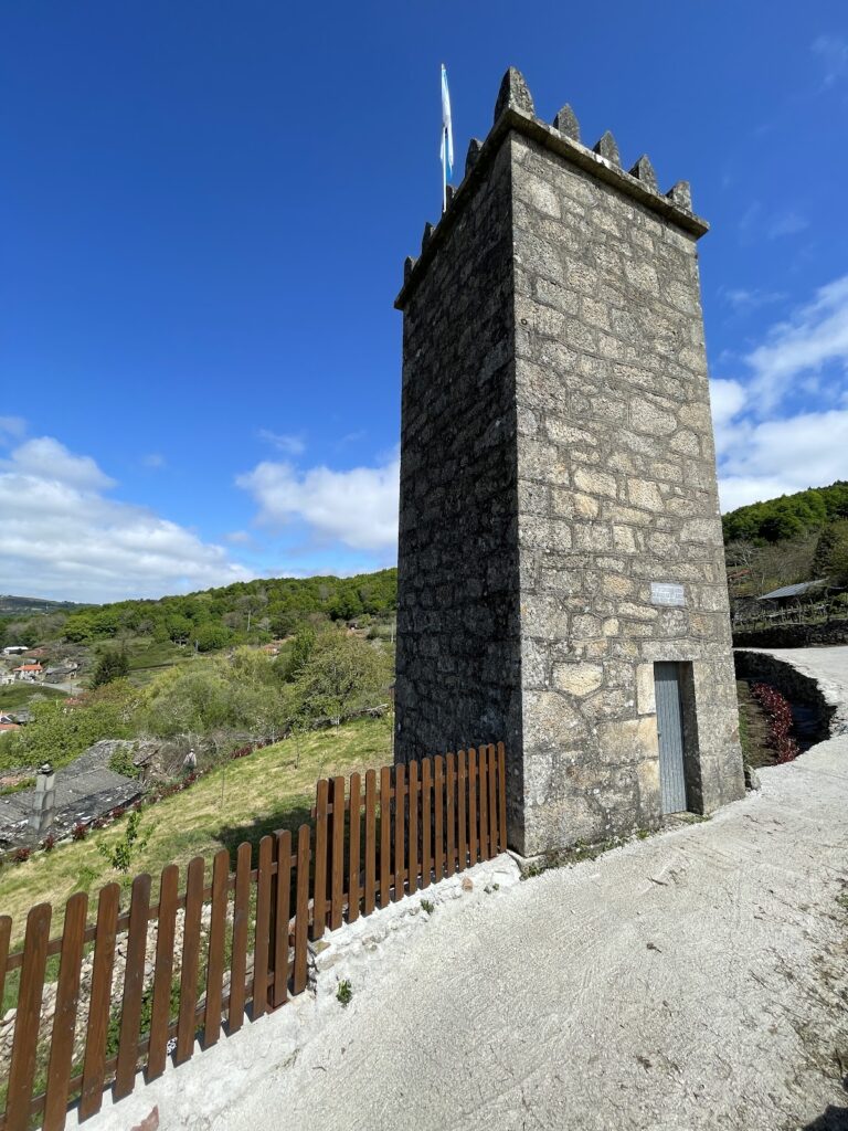 Marce Tower: A Medieval Fortification in Galicia, Spain