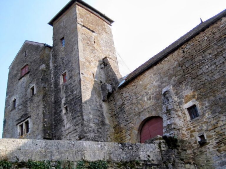 Château d’Abbans-Dessus: A Medieval Fortified Château in France