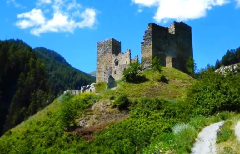 Tschanüff Castle: A Medieval Hill Fortress in Switzerland