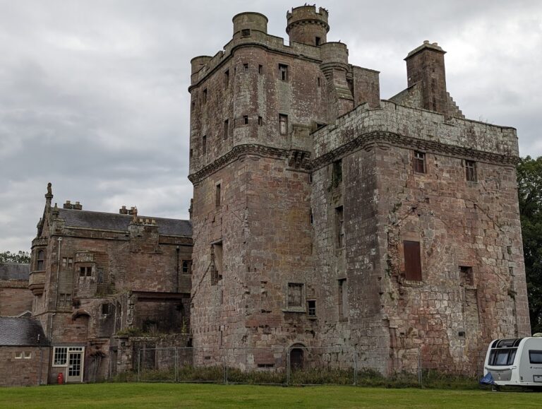 Hoddom Castle: A sixteenth-century tower-house and later courtyard castle near Lockerbie
