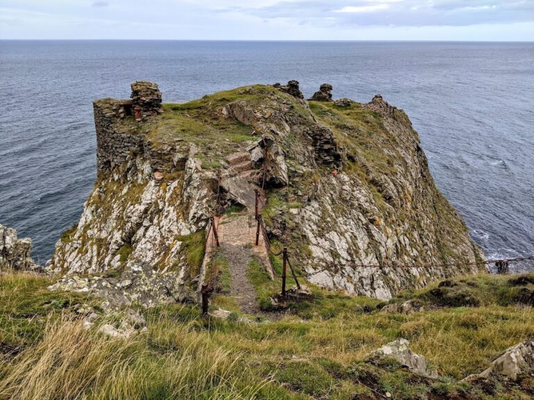 Fast Castle: A Coastal Courtyard Fortress on Scotland’s North Sea Coast