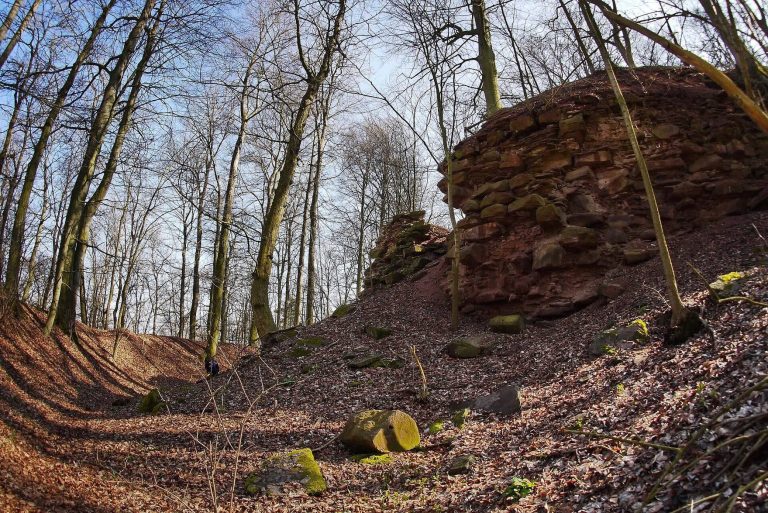 Hohenlandsberg Castle: A Ruined Hilltop Administrative Fortress in Germany
