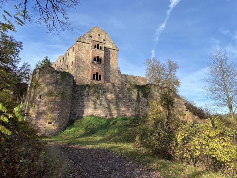 Minneburg: A Ruined Hilltop Castle in Germany