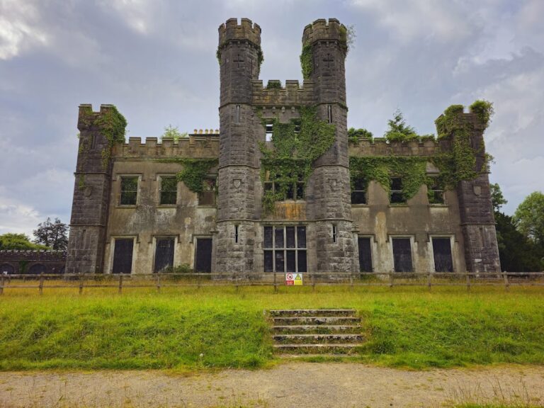 Castle Saunderson: A Ruined Gothic Revival Country House in Ireland