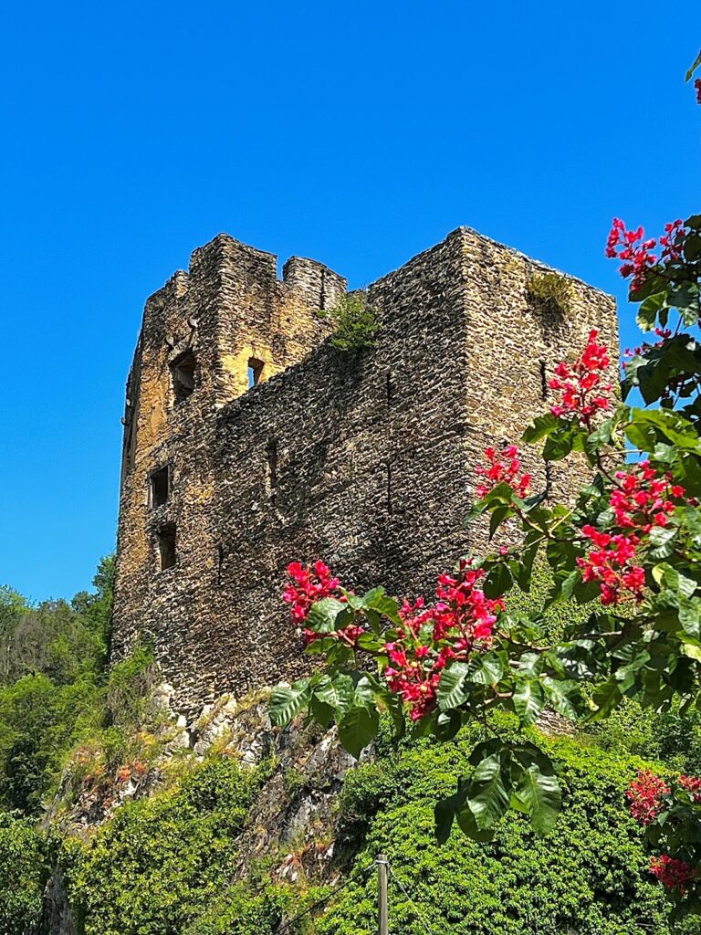 Castle Balduinstein: A Medieval Rock Castle Ruin in Germany