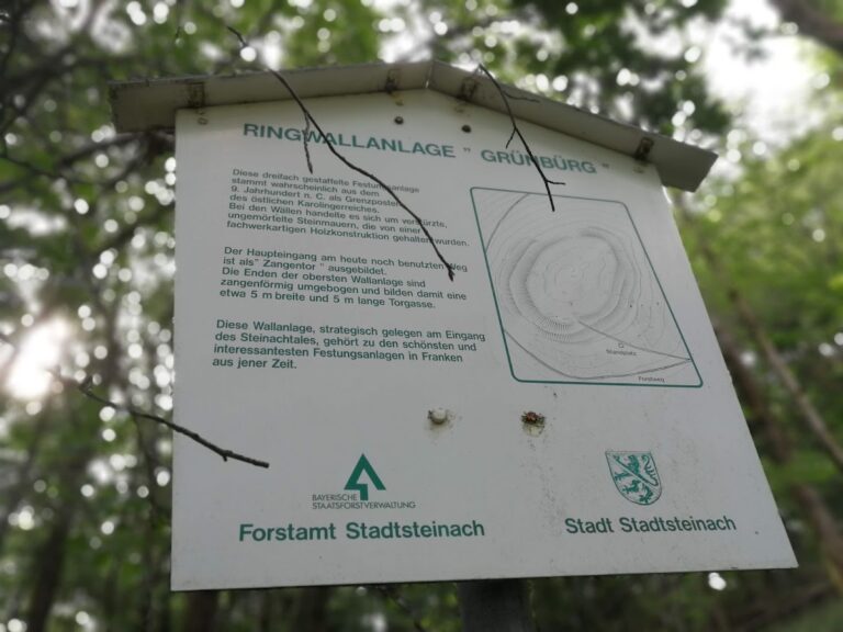 Ringwall Grünbürg: An Early Medieval Hilltop Fortification in Germany