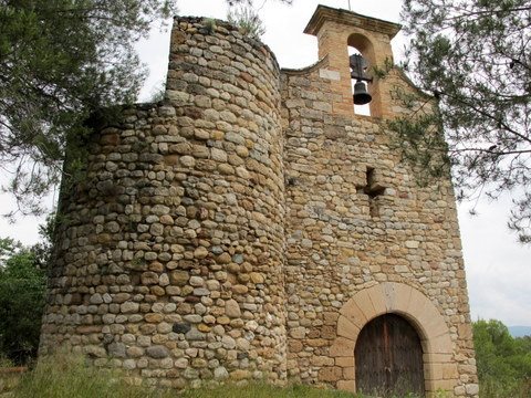 Castell de Freixe: A Medieval Castle and Church near Piera, Spain