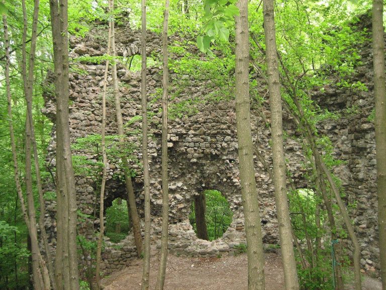 Niederwindegg Castle: Medieval Administrative Seat in Switzerland