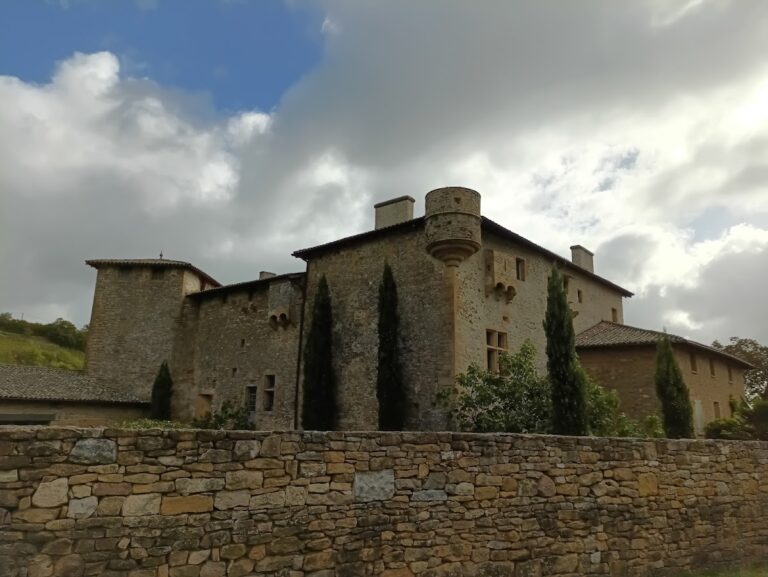 Château de Rapetour: A Fortified Manor in Theizé, France