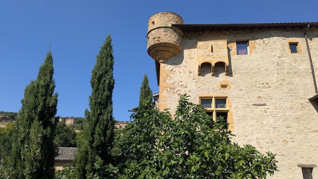 Château de Rapetour: A Fortified Manor in Theizé, France 2 Château de Rapetour