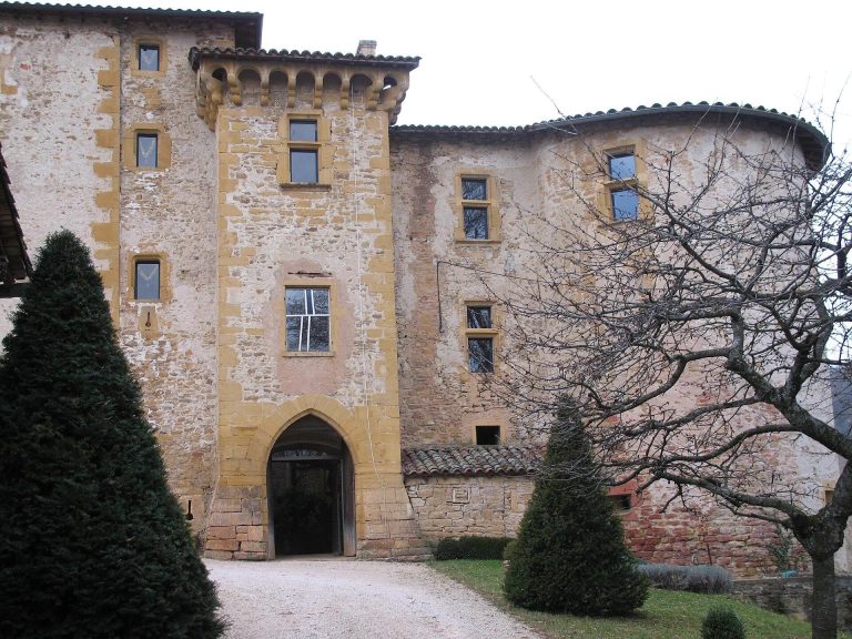 Château de Rapetour: A Fortified Manor in Theizé, France