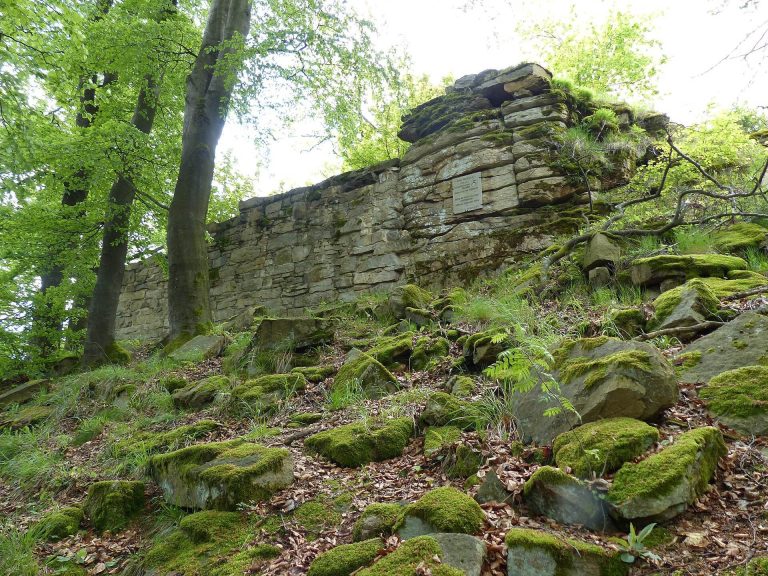 Ruine Hirschstein: A Medieval Hilltop Castle Ruin in Germany