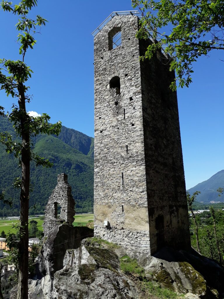 Pala Castle: A Medieval Fortress Above San Vittore, Switzerland