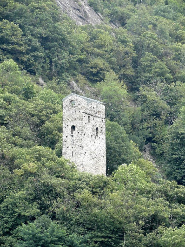 Pala Castle: A Medieval Fortress Above San Vittore, Switzerland