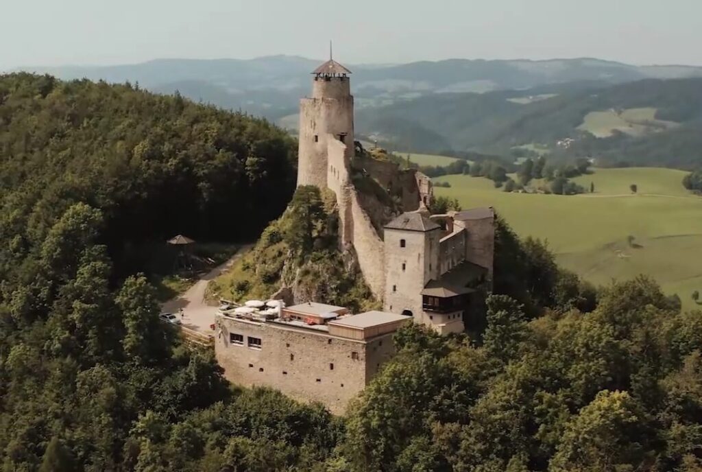 Araburg Castle Ruins: A Hilltop Fortress in Austria 2 Burgruine Araburg