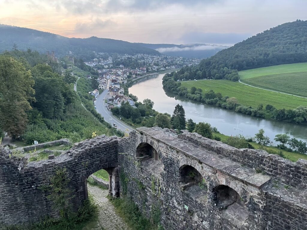 Hinterburg: A Medieval Castle Ruin at Neckarsteinach 2 Hinterburg