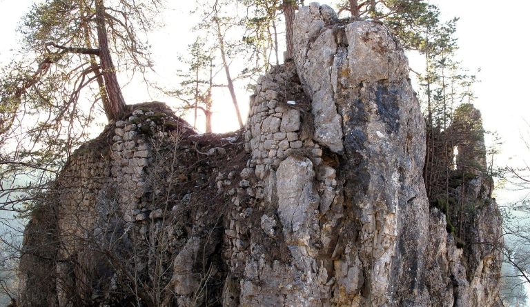 Unterfalkenstein: A Medieval Rock Castle in Germany