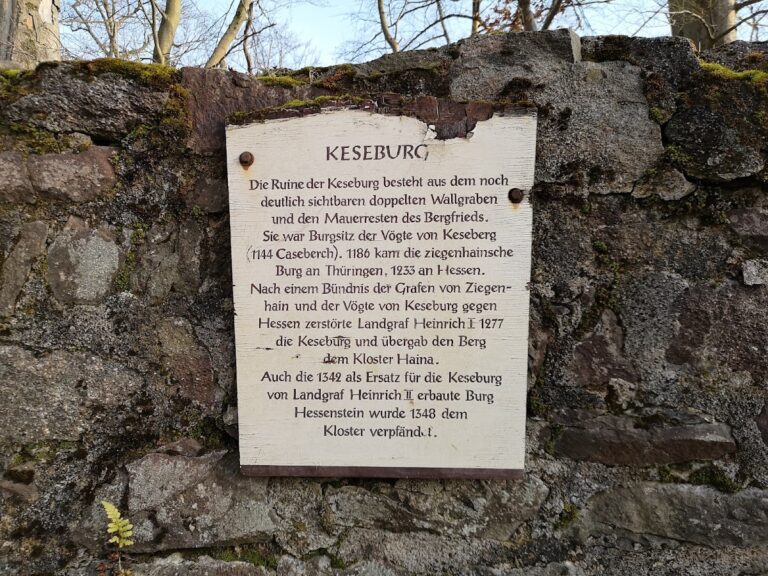 Keseburg: A Medieval Hilltop Castle in Germany