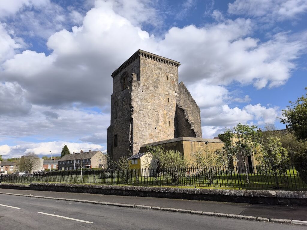 Johnstone Castle: A Former Mansion and Surviving Tower in Scotland 1 Johnstone Castle