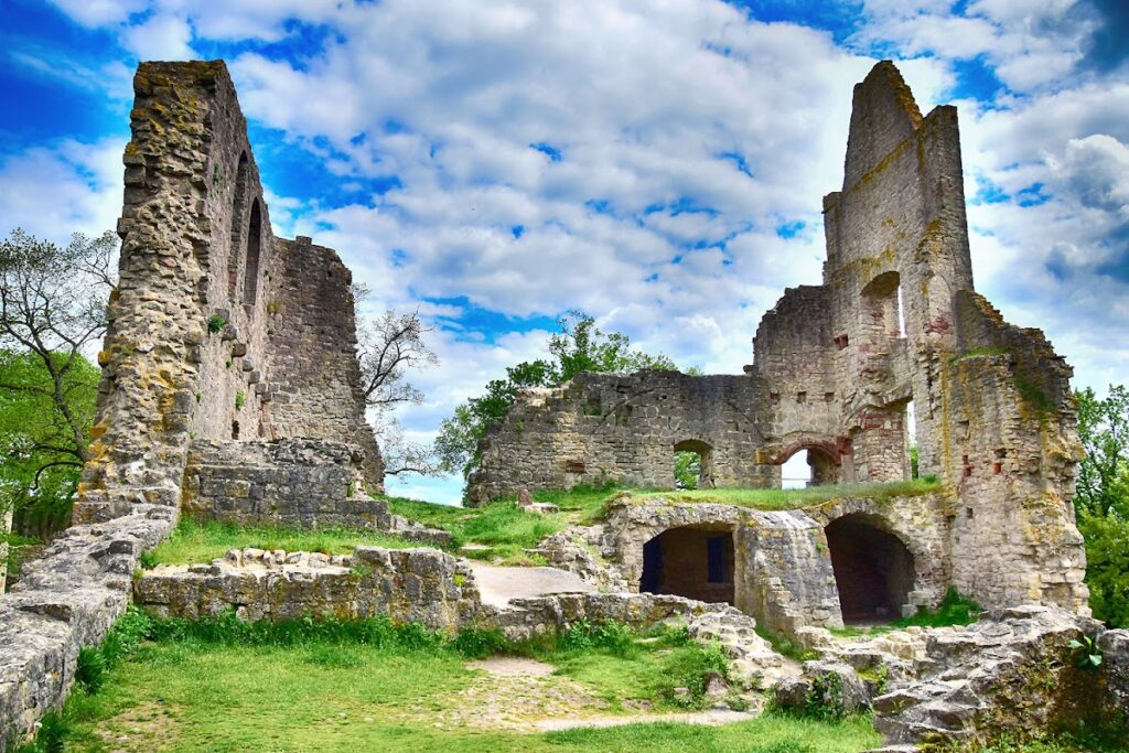 Burg: A Ruined Hilltop Castle near Gössenheim 2 Burg
