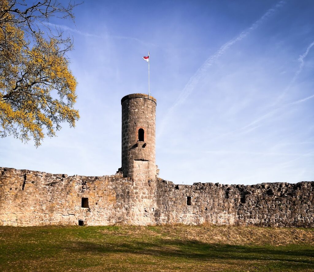 Burg: A Ruined Hilltop Castle near Gössenheim 3 Burg
