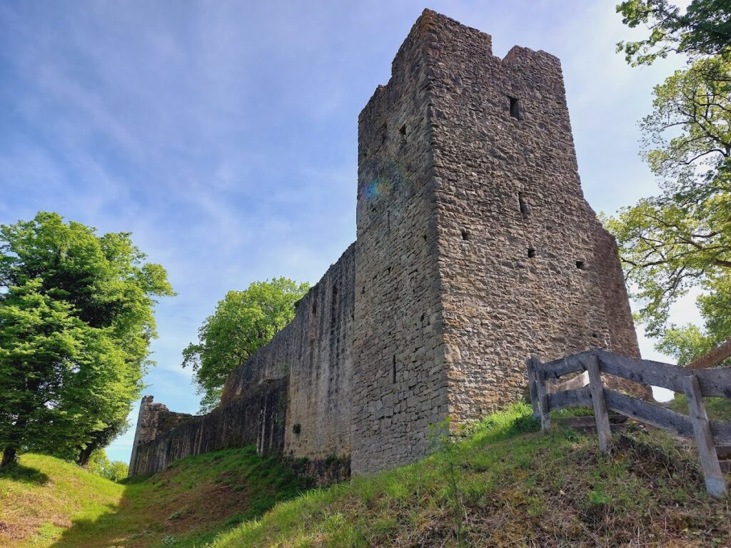 Burg: A Ruined Hilltop Castle near Gössenheim 5 Burg