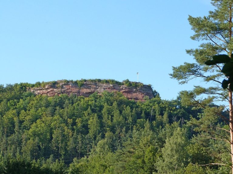 Falkenburg Castle: A Medieval Hill Castle above Wilgartswiesen