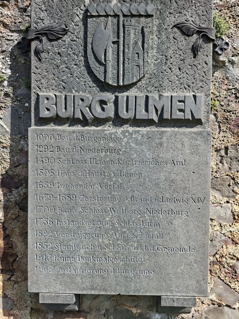 Burg Ulmen: A Medieval Castle Complex in Germany 2 Burg Ulmen
