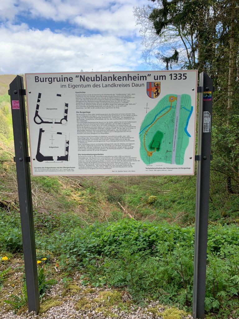 Burg Neublankenheim: A Medieval Hilltop Castle Ruin in Germany 3 Burg Neublankenheim