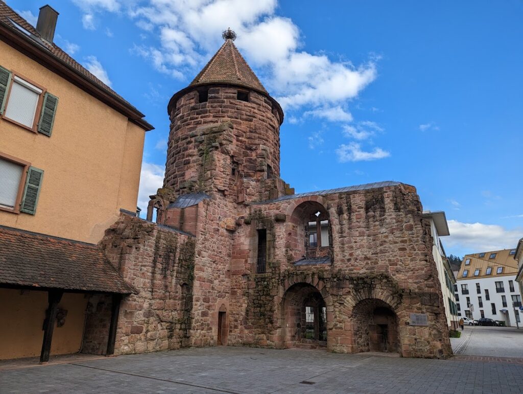 Storchenturm Lahr: Remnant of a Medieval Water Castle in Germany 2 Storchenturm Lahr