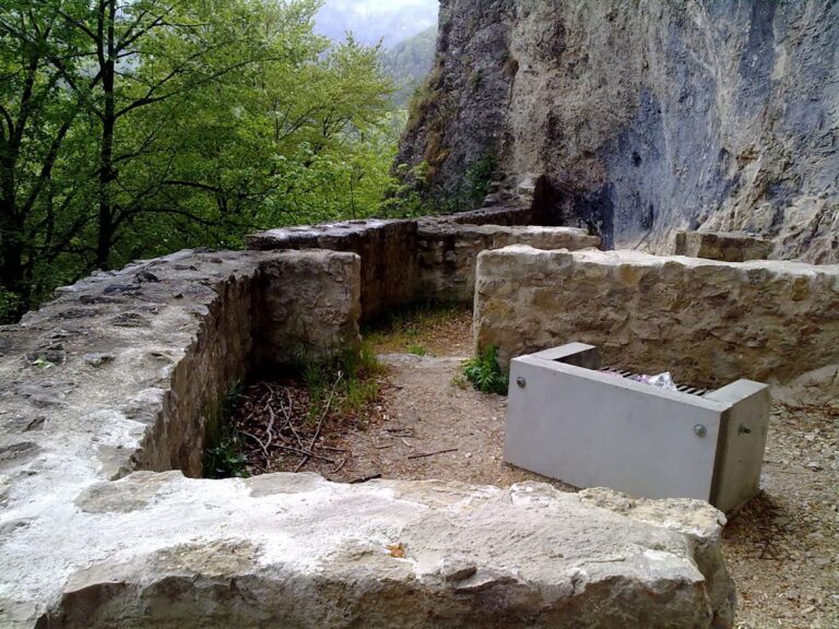 Riedfluh: Medieval Grotto Castle Ruins in Switzerland