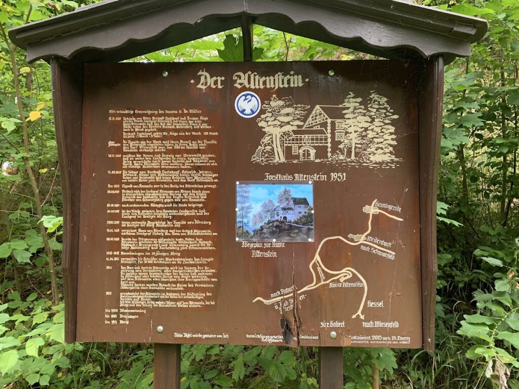 Burgruine Altenstein: A Medieval Castle Ruin in Thuringia 2 Burgruine Altenstein