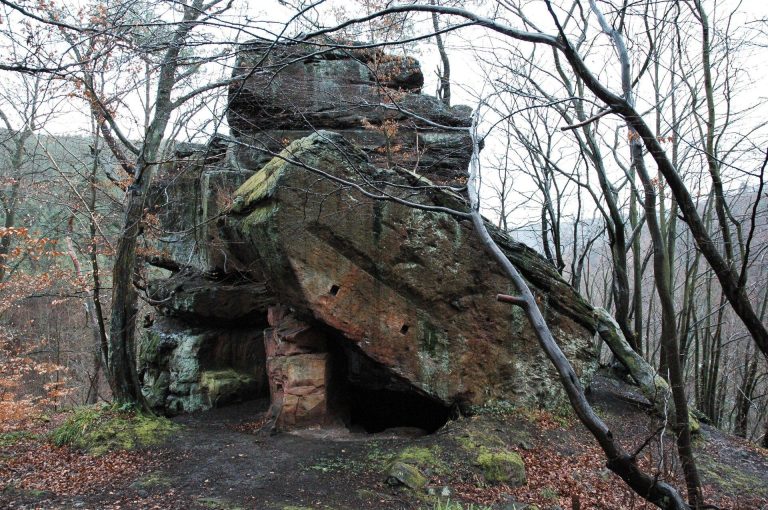 Nonnenfels: A Medieval Rock Castle and Natural Monument in Germany