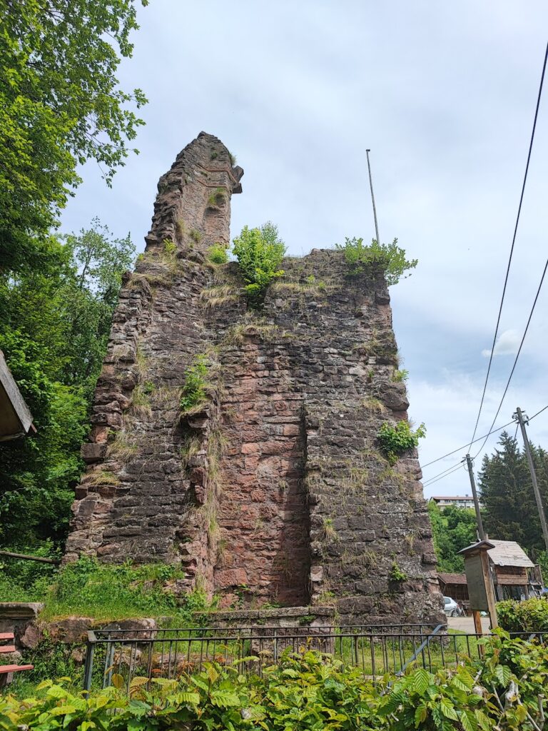 Ruine Sterneck: A Medieval Spur Castle and Later Palace Complex in Germany