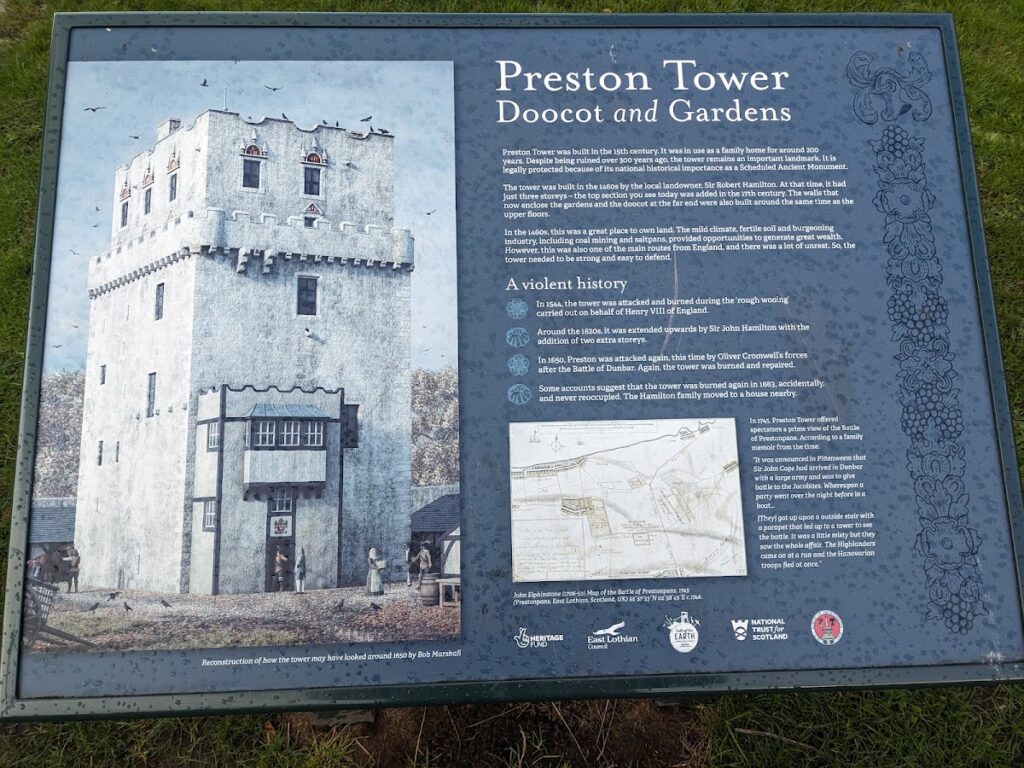 Preston Tower: A Fortified Hamilton Residence in Scotland 5 Preston Tower