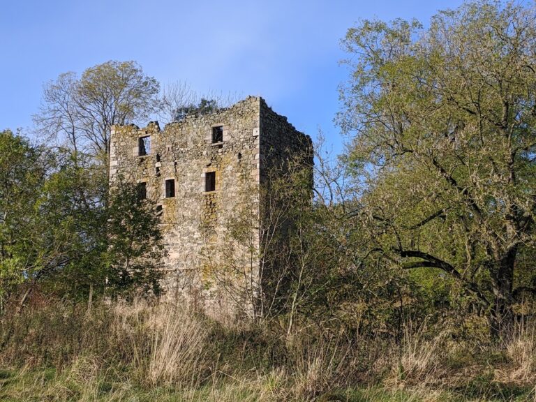 Balquhain Castle: A Ruined Scottish Tower House