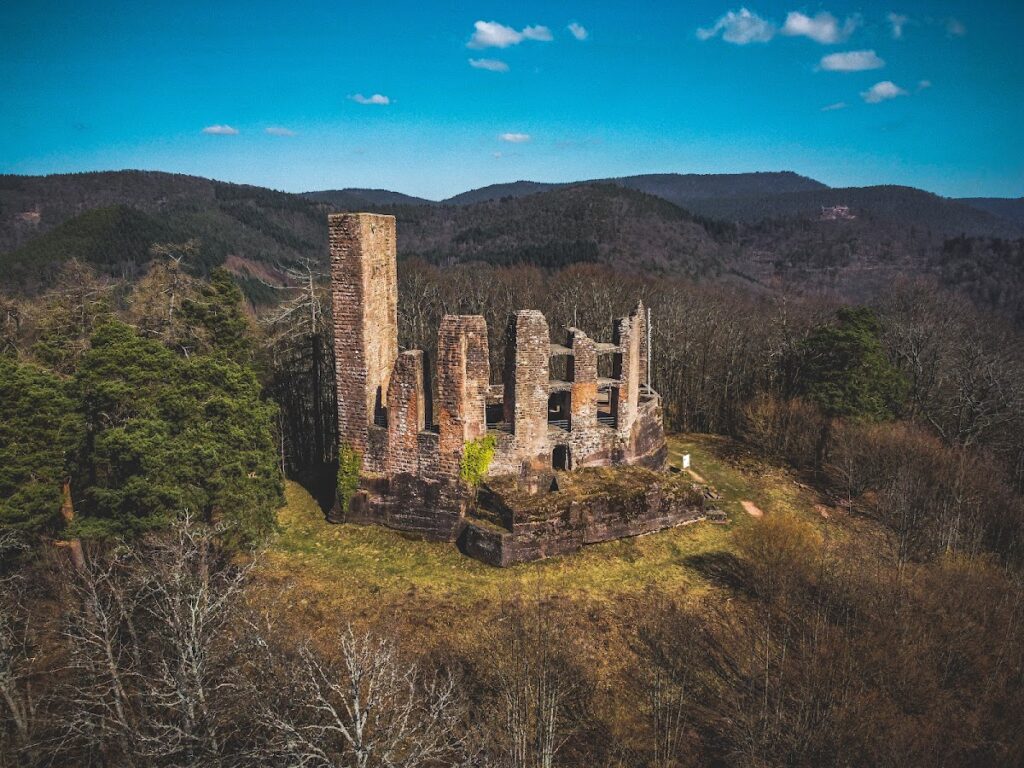 Ramburg: A Ruined Hohenstaufen Imperial Castle in Germany 2 Ramburg