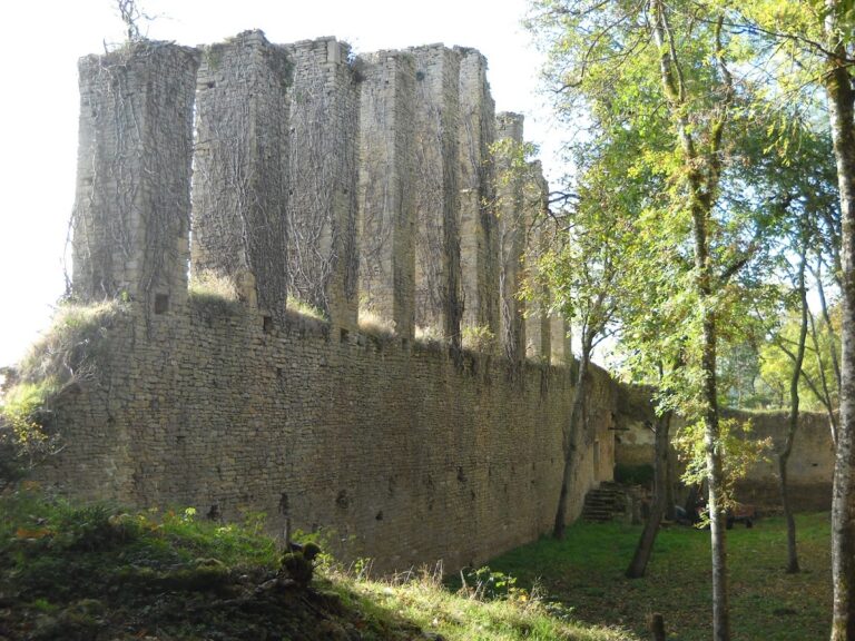Château de Lourdon: A Medieval Cluny Fortress in France
