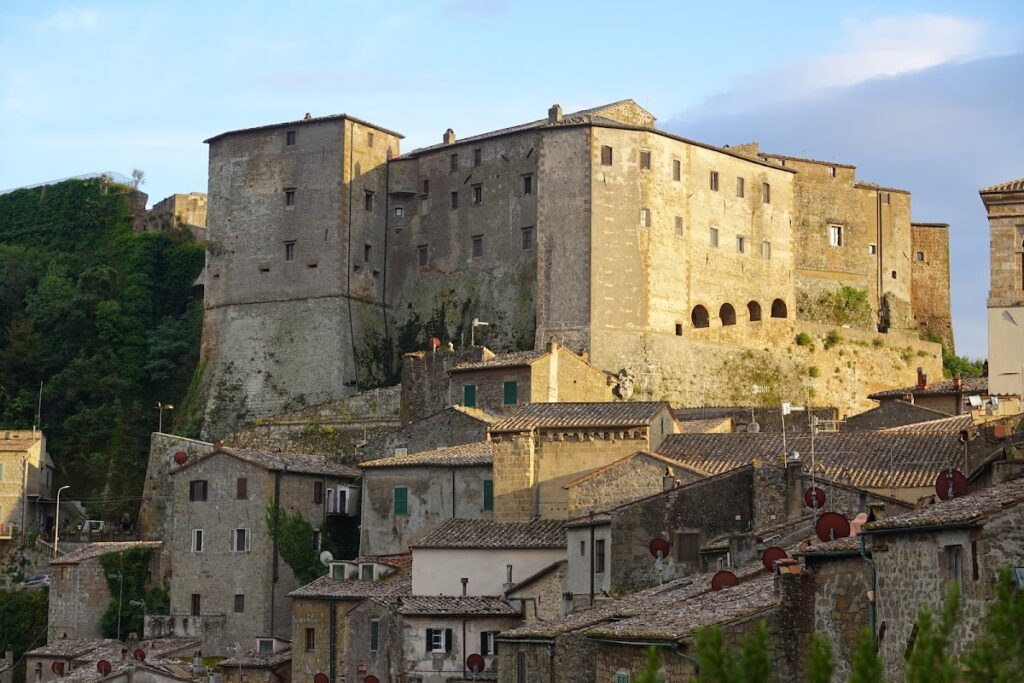 Fortezza Orsini: A Fortified Noble Residence and Military Stronghold in Sorano 2 Fortezza Orsini