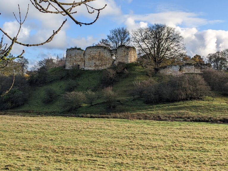 Mitford Castle: A Norman Motte-and-Bailey Castle in Northumberland