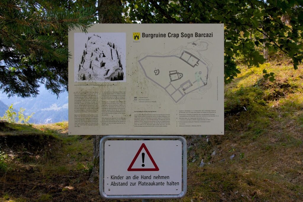 Crap Sogn Parcazi: A Fortified Church and Castle in Switzerland 2 Crap Sogn Parcazi
