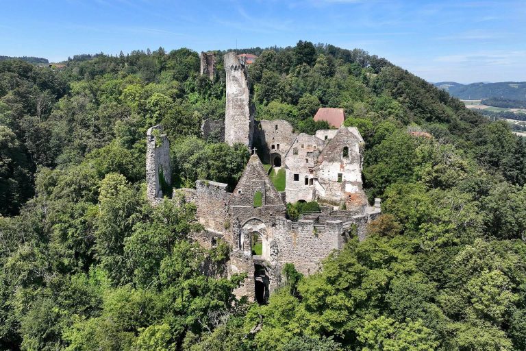 Schaunberg Castle Ruins: Ancestral Seat of the Counts of Schaunberg in Austria