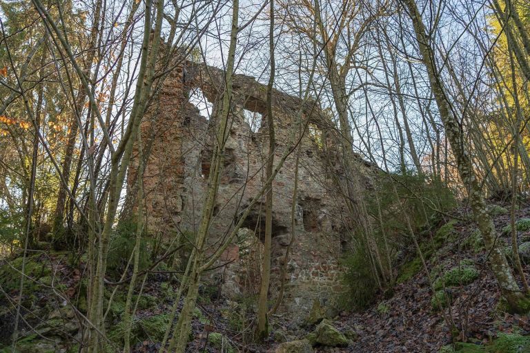 Burg Neu-Tannegg: A Ruined Medieval Castle Above the Wutach Gorge