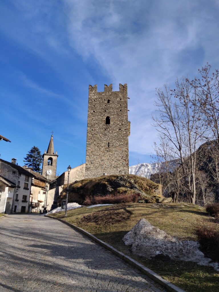 Champorcher Castle: A Medieval Defensive Tower in Italy